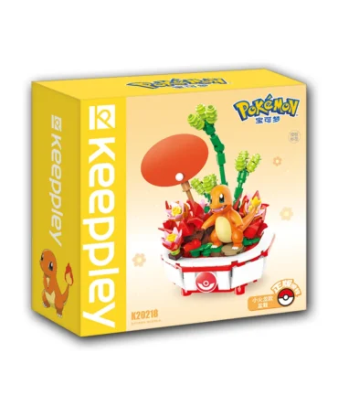 Keeppley K20218 Charmander Potted Plant Building Blocks Toy Set