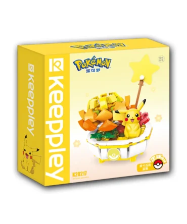Keeppley K20217 Pikachu Bonsai Jewel Flower Building Blocks Toy Set