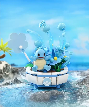 Keeppley K20219 Squirtle Bonsai Potted Plant Building Blocks Toy Set 1