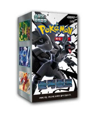 Pokemon Korean Black Bolt Booster Box
