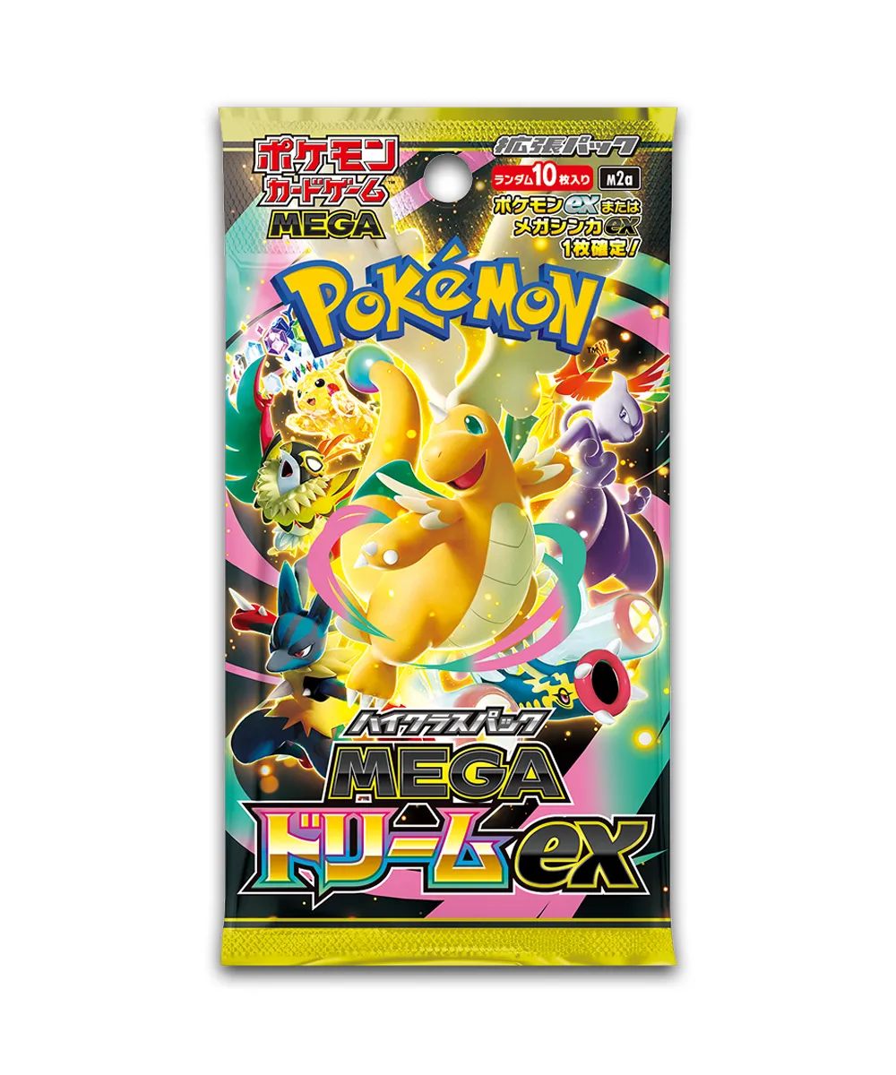 Pokemon Mega Dream Japanese Booster Pack
