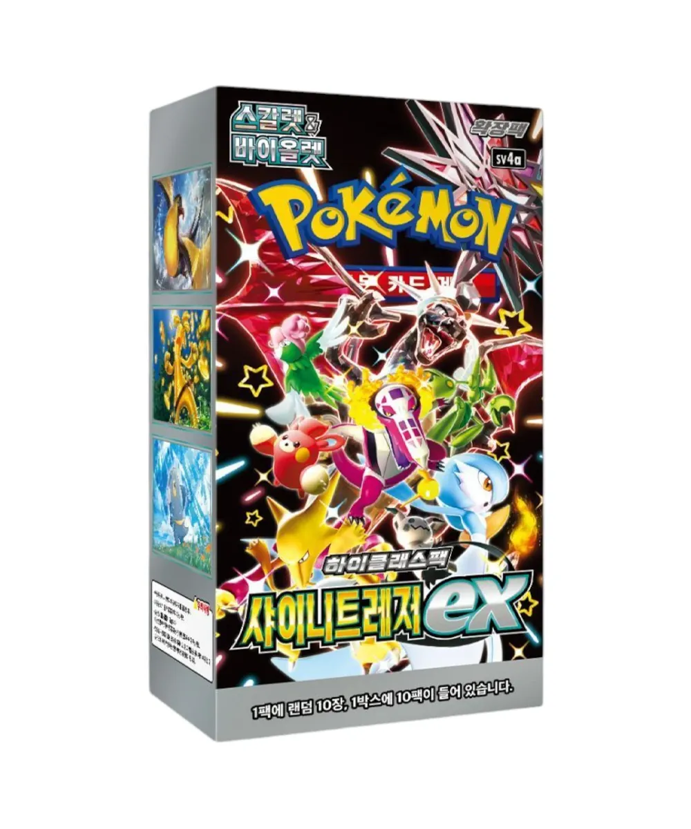 Pokemon Shiny Treasure Ex Booster Box (Korean)