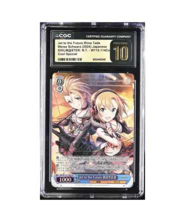 Weiss Schwarz IdolM@ster NT Cool Special Jet To The Future Riina Tada CGC Pristine 10