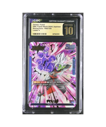 DBZ 2024 FB-02 Zamasu Leader Parallel CGC Pristine 10