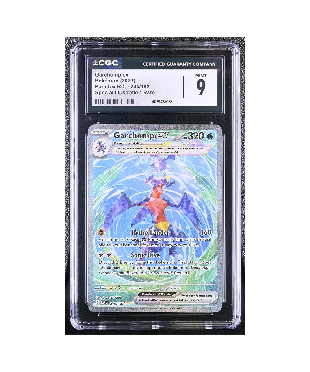 Pokemon Garchomp Ex SIR CGC 9