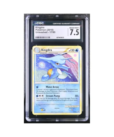 Pokemon Kingdra Unleashed CGC 7.5