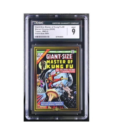 Topps Marvel Chrome Giant Size Master of Kung Fu CGC 9