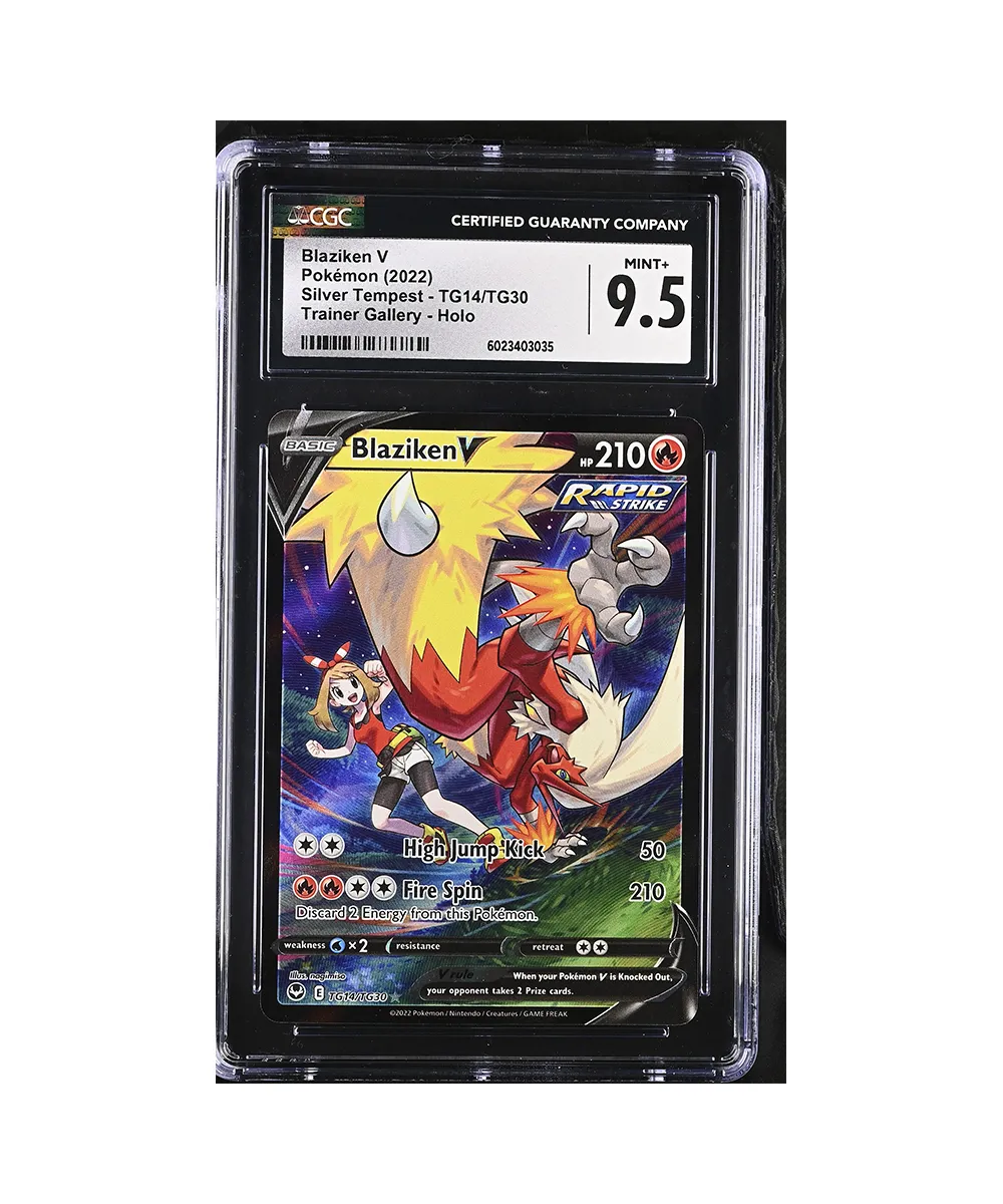 Pokemon Blaziken V TG CGC 9.5