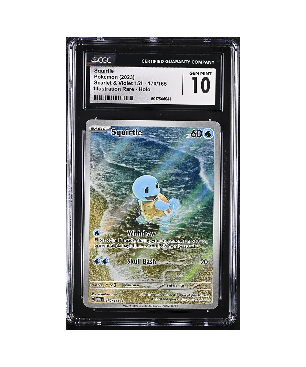 Pokemon Squirtle IR CGC 10