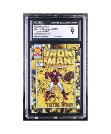 Topps Marvel Chrome Iron Man IM-5 CGC 9