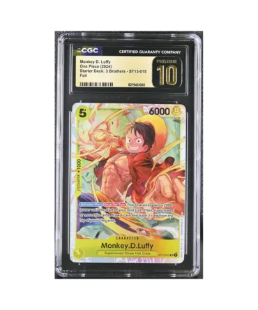 One Piece Monket D. Luffy Starter Deck Foil CGC Pristine 10
