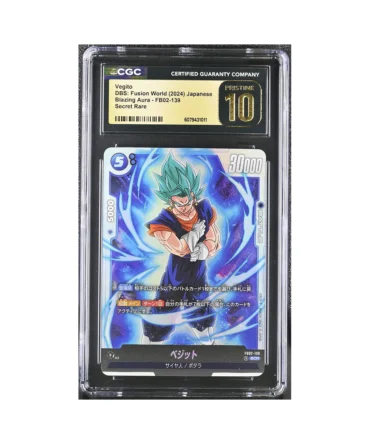 DBZ Vegito SCR CGC Pristine 10