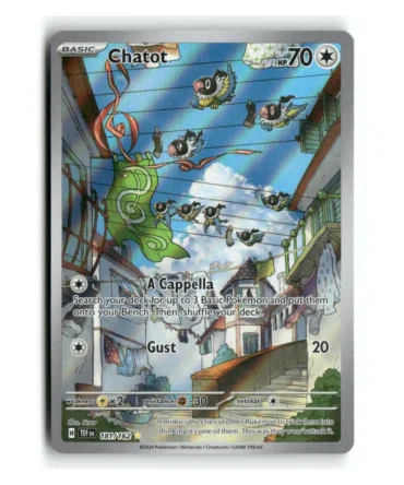 Pokemon TEF Chatot IR #181