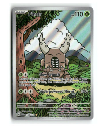 Pokemon TWM Pinsir IR #168