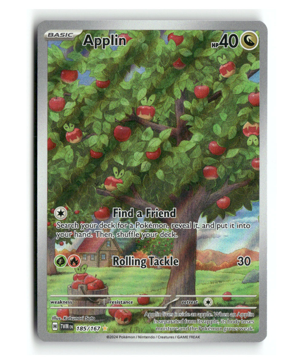 Pokemon TWM Applin IR #185
