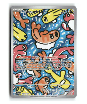 Pokemon TWM Tatsugiri IR #186