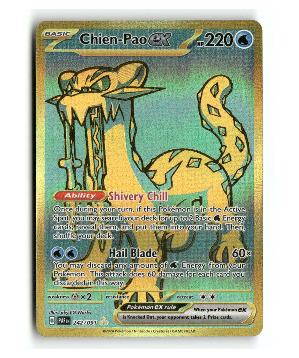 Pokemon PAF Chien-Pao Ex HR #242