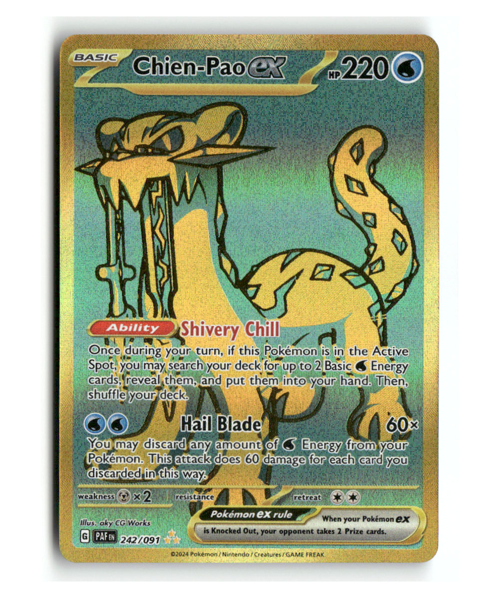 Pokemon PAF Chien-Pao Ex HR #242