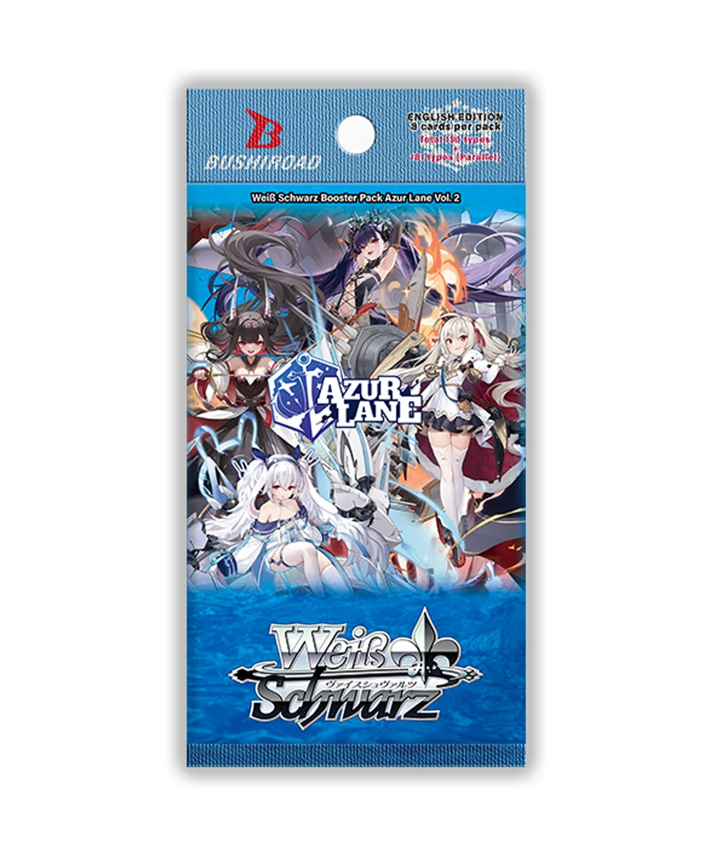 Weiss Schwarz Azur Lane Vol 2 English Booster Pack
