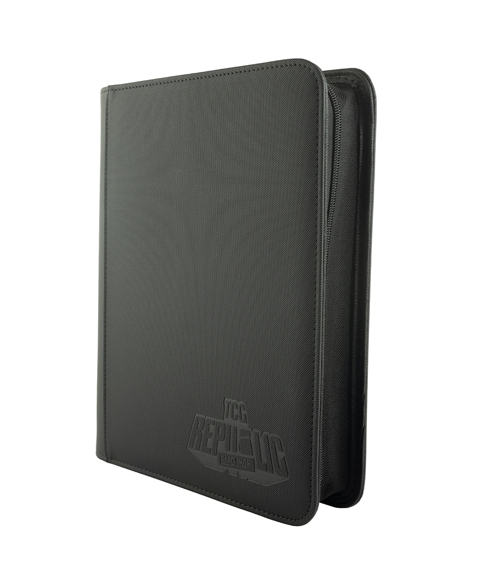 TCG Republic 4 Pocket Top Loader Zipper Binder