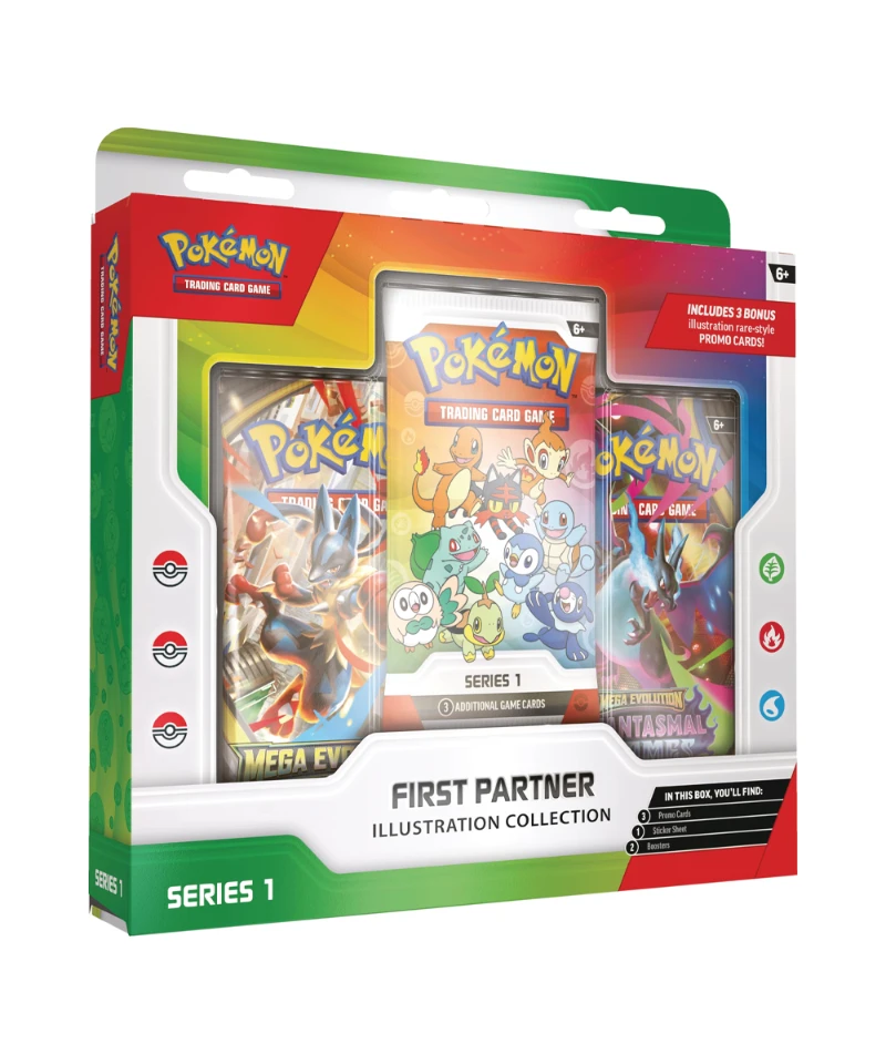 Pokemon First Partner Illustration Collection