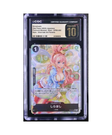 One Piece PRB01 - One Piece Card the Best Shirahoshi (Parallel) (JP) CGC 10 Pristine