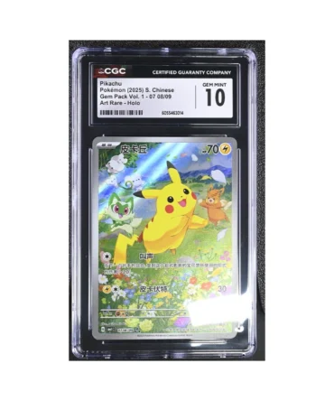 Pokemon Gem Pack Pikachu (Full Art) (CN) CGC 10