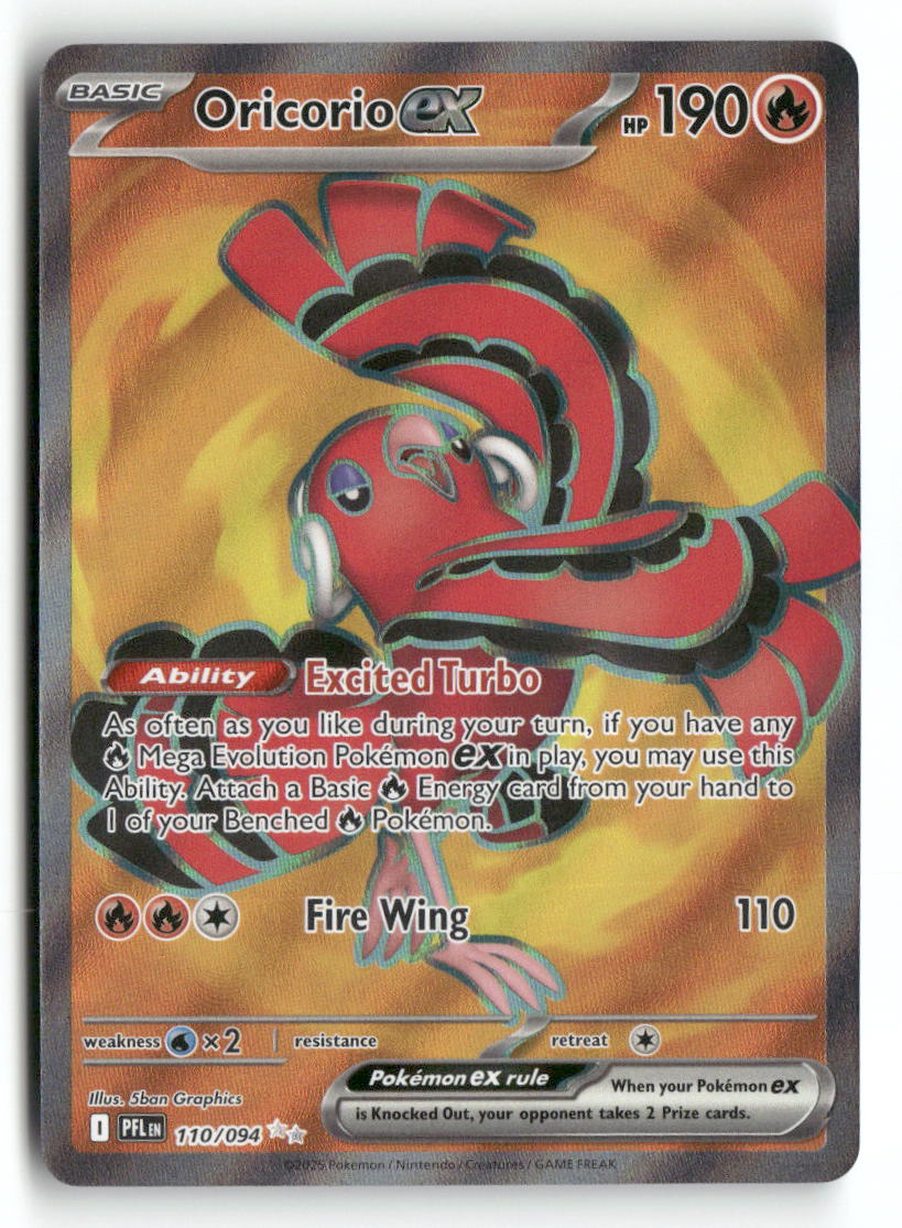 ME02 Oricorio ex 110/094