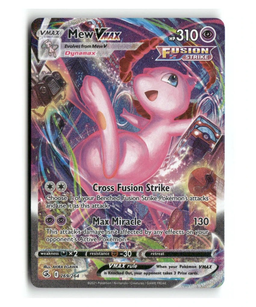 Pokemon Fusion Strike Mew Vmax #269/264