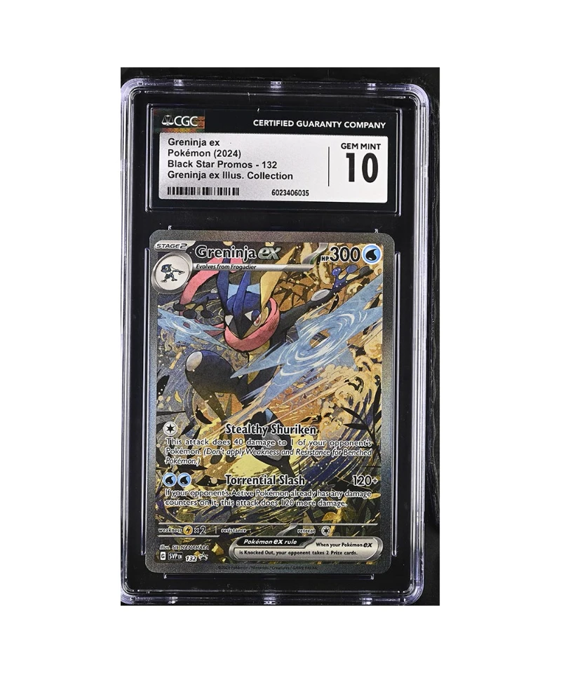 Pokemon Scarlet & Violet Promo Greninja ex CGC 10